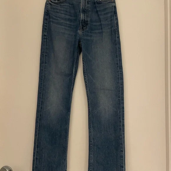 MOTHER | Jeans | Mother Womens Straight Leg Blue Jeans